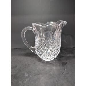 Shannon Godinger Crystal Water Pitcher, Lead Crystal Pitcher, Pineapple Cut Jug‎